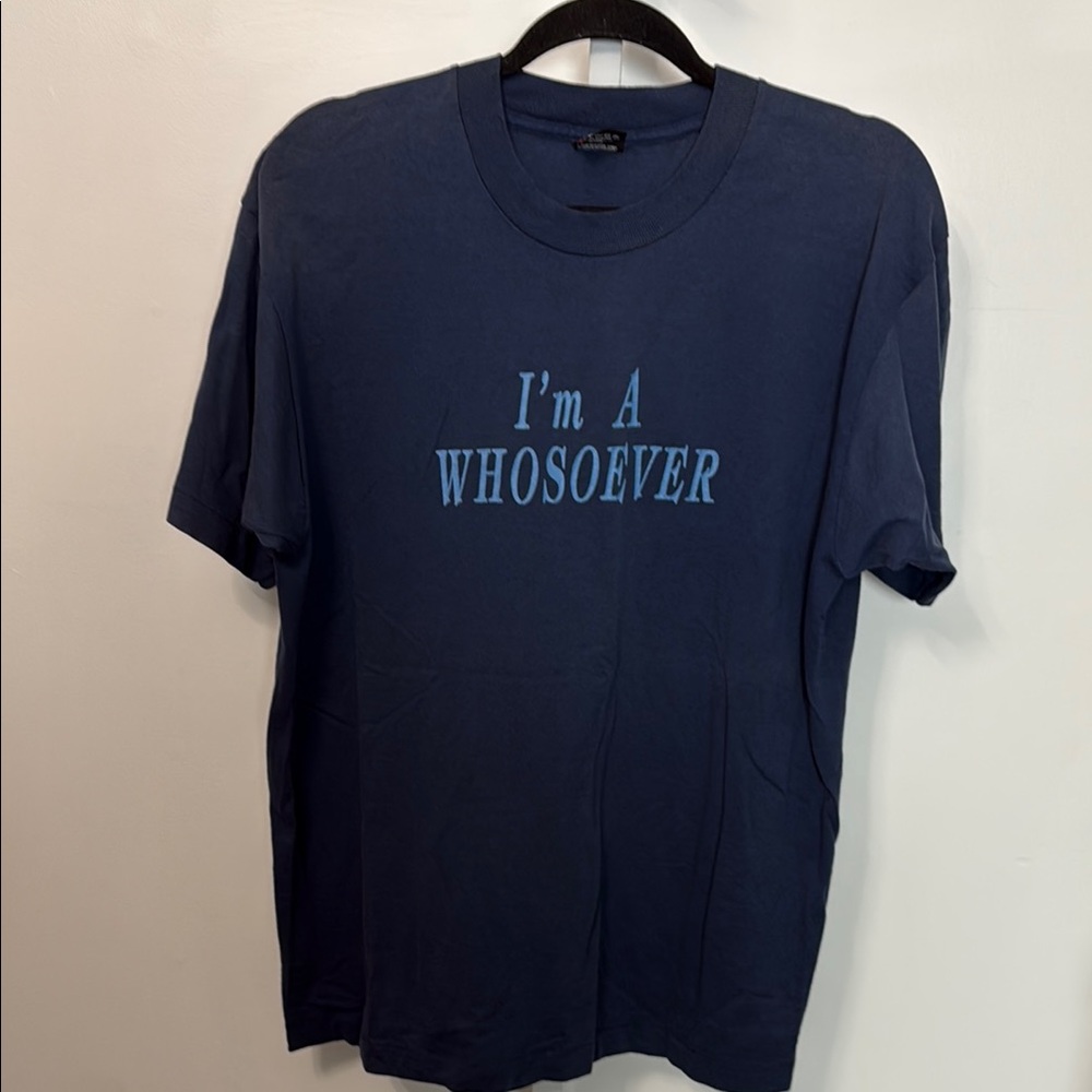 Men's Navy Blue Graphic T-Shirt